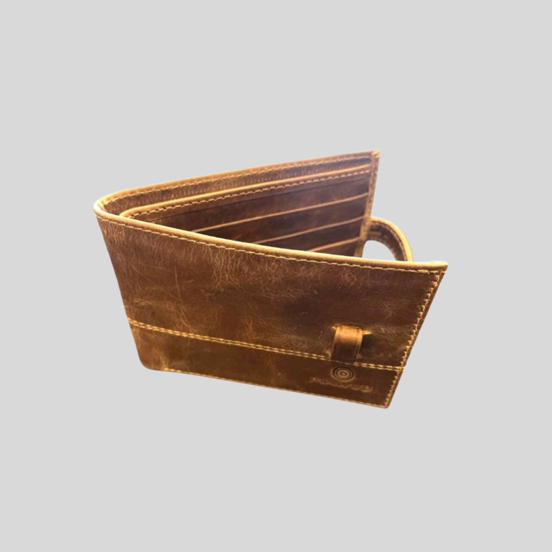 Billetera Cuero Doble