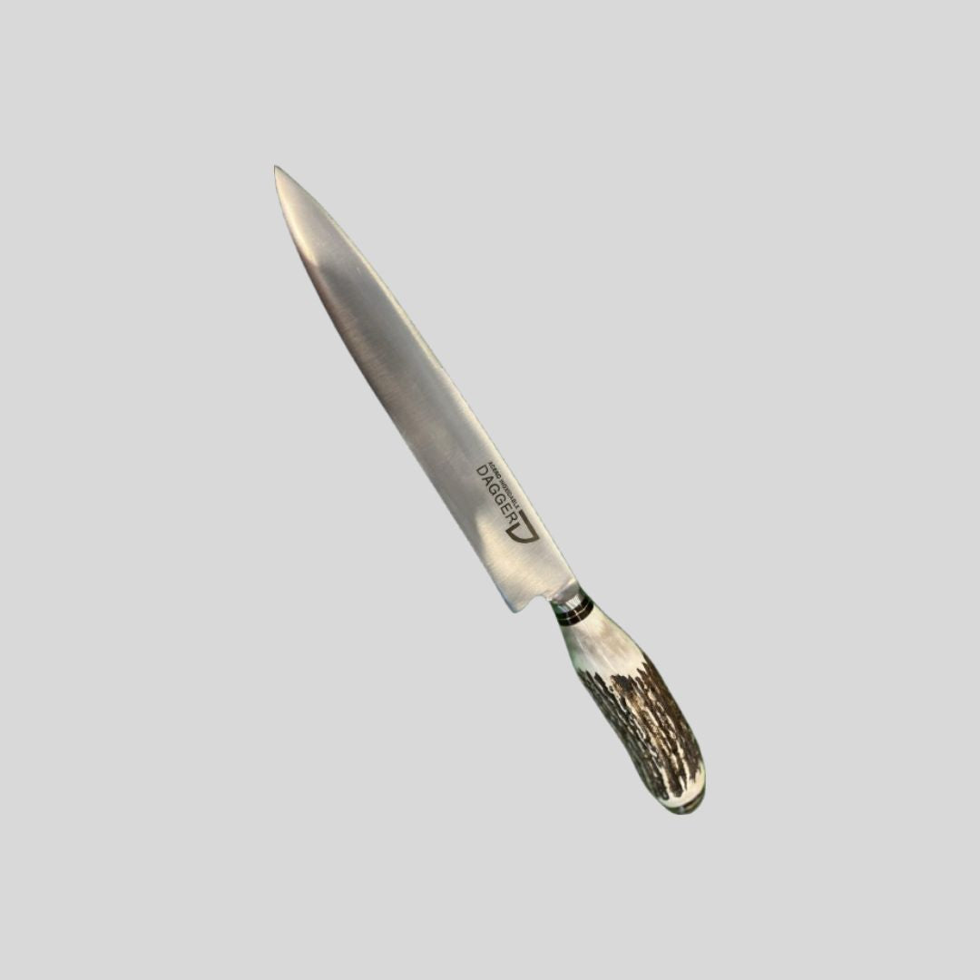 Cuchillo Cabo Ciervo Acero Inoxidable 20 cm.
