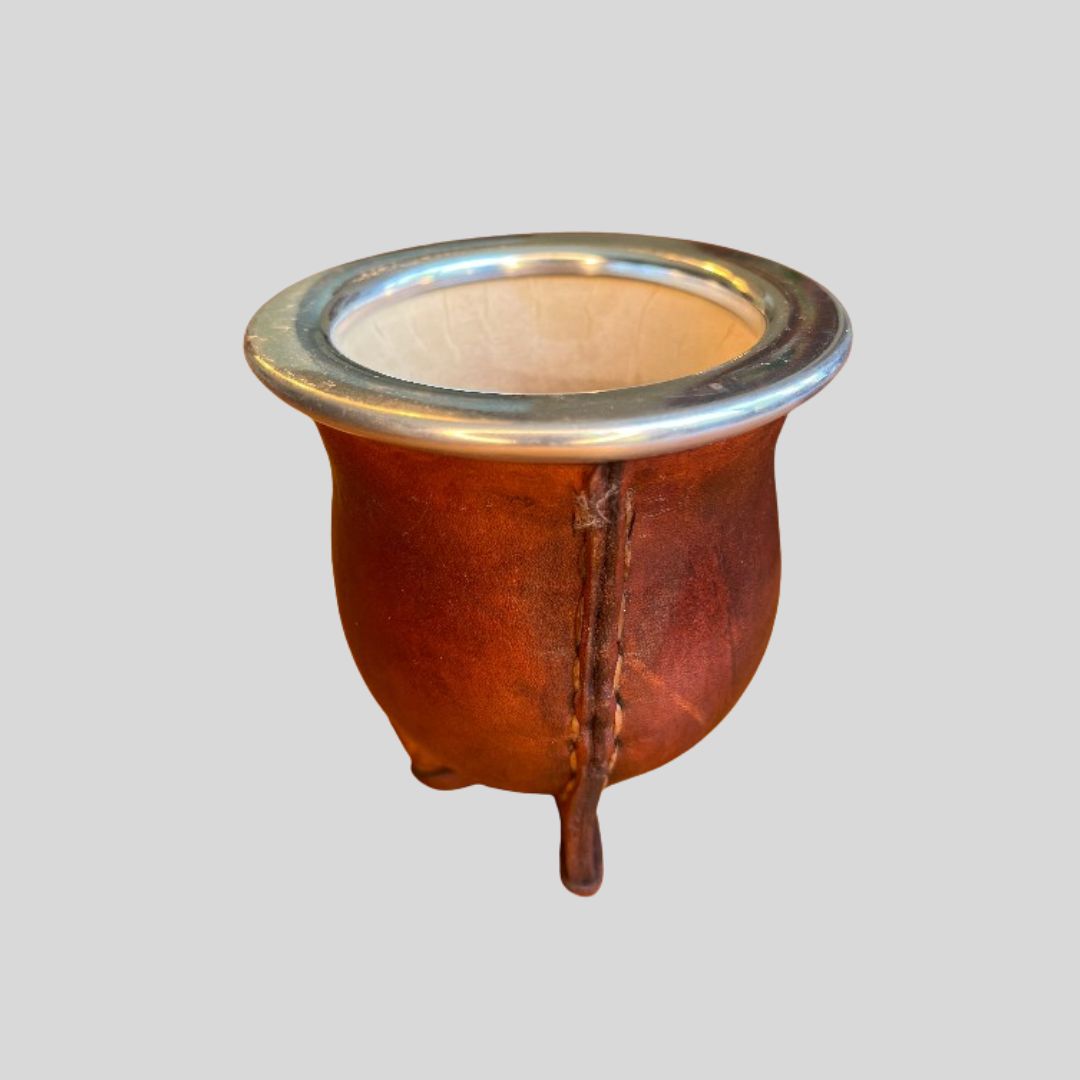 Mate Camionero Cuero Calabaza Suela