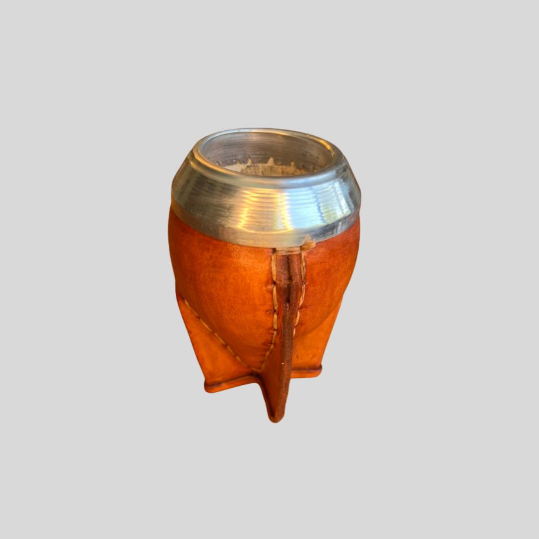 Mate Torpedo Cuero Calabaza Suela