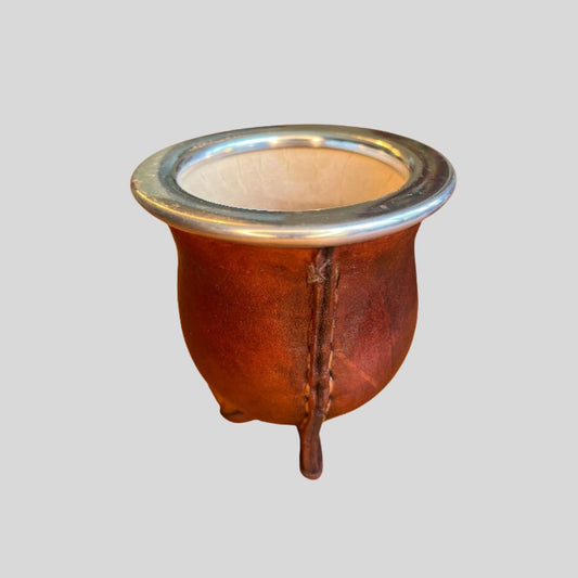 Mate Camionero Cuero Calabaza Suela