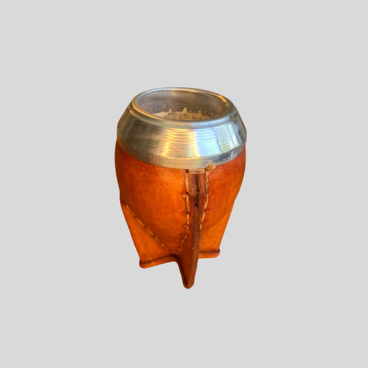 Mate Torpedo Cuero Calabaza Suela