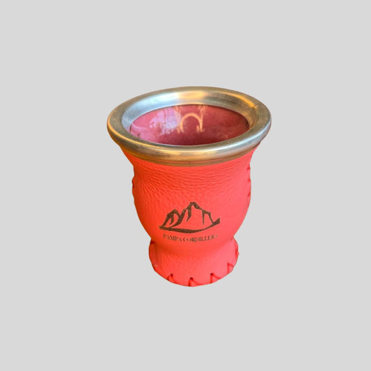 Mate Vidrio Cuero